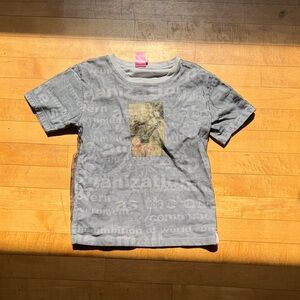 Y2K sheer overlay shirt